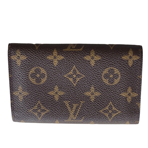 Louis Vuitton Monogram Porte-Monnaie Tresor Wallet Excellent Condition - Picture 4 of 16